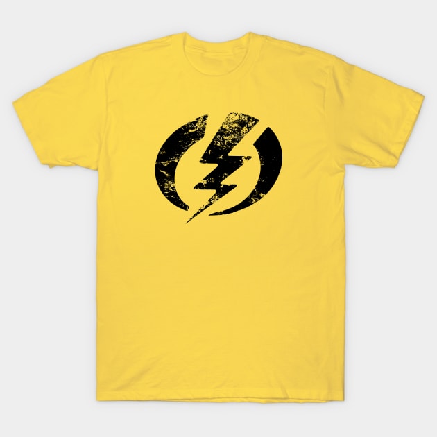 It's Electric (Black) T-Shirt by Jahshyewuh